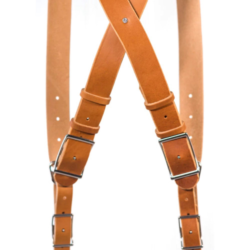 HOLD FAST MONEY MAKER LEATHER CAMERA STRAP - MEDIUM (BRIDLE TAN)